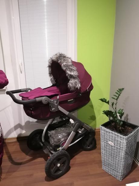 Stokke trailz hlboký kočík s príslušenstvom., stokke,stokke trailz classic