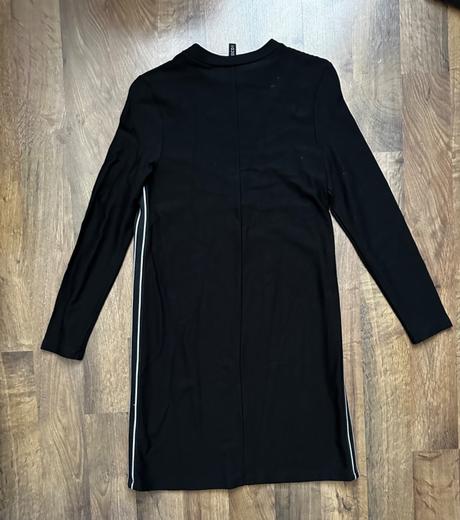 Jednoduché čierne šaty, h&m,38