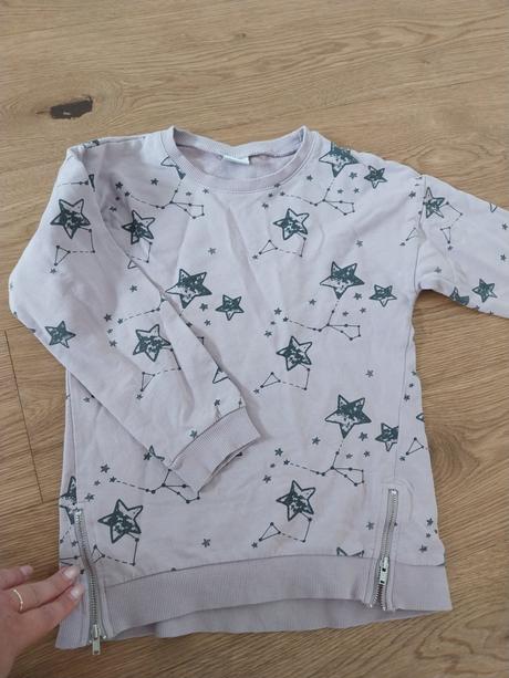 Mikina s hviezdickami, lindex,110