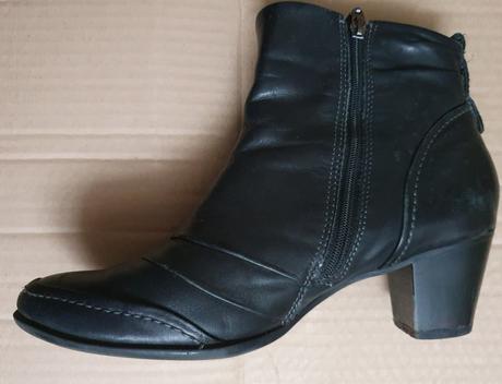 Kozene kotnikove cizmy footglove, 40