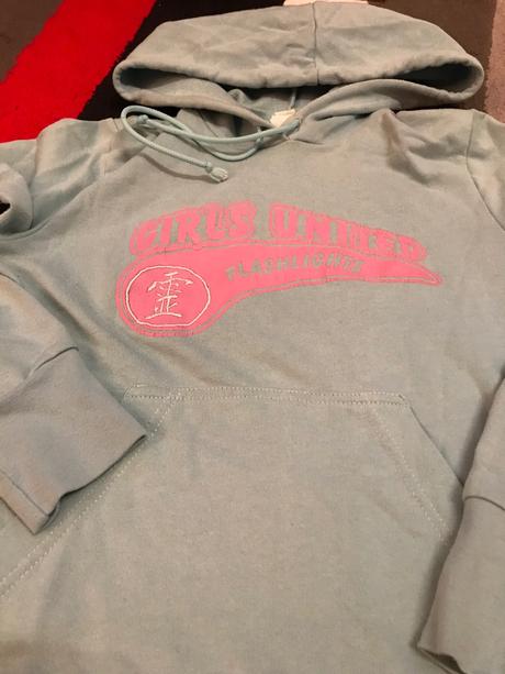 Mikina girls united s mentolová, 34