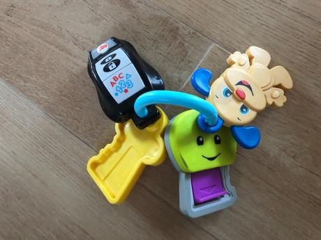 Fisher-price zväzok kľúčov, 