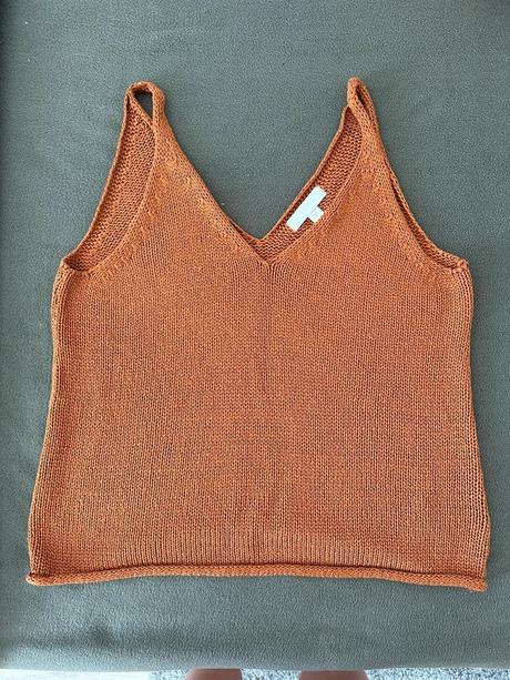 Pletené tielko, h&m,s