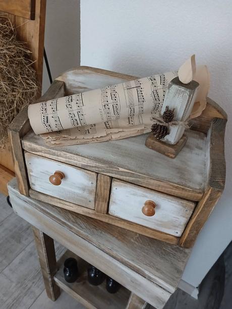 Starý notový papier 5 ks, 