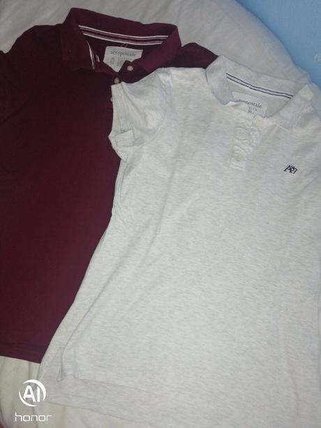 2 tricka dámske, aeropostale,m