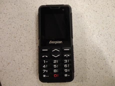 Mobilný telefón energizer - tlačidlový, 