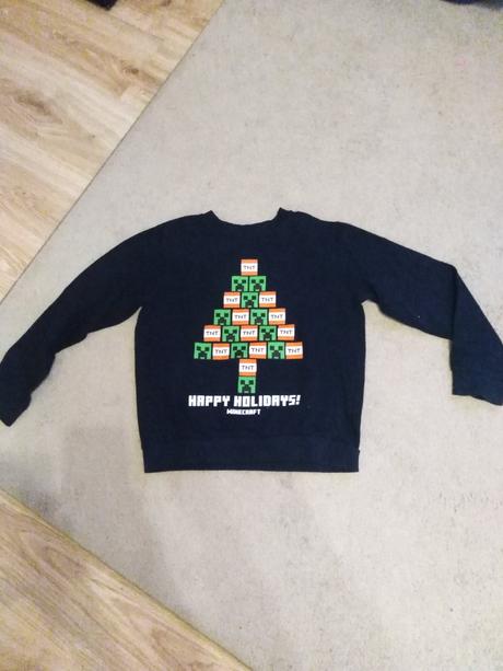 Chlapčenská mikina minecraft, sinsay,158