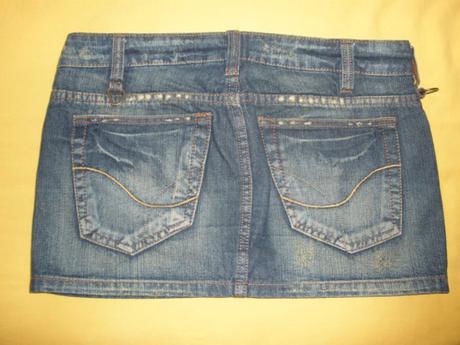 Riflová sukňa, terranova,s