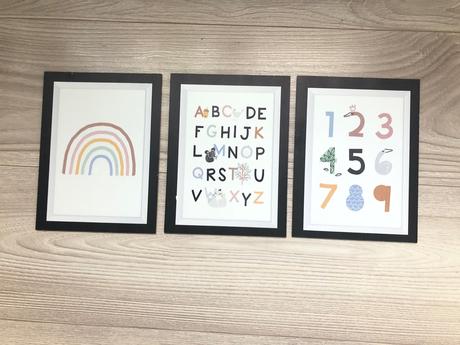 Sada 3 detských tabuliek, 