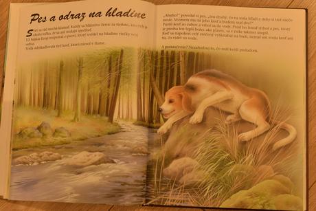 Kniha "bájky" od jean de la fontaine, 