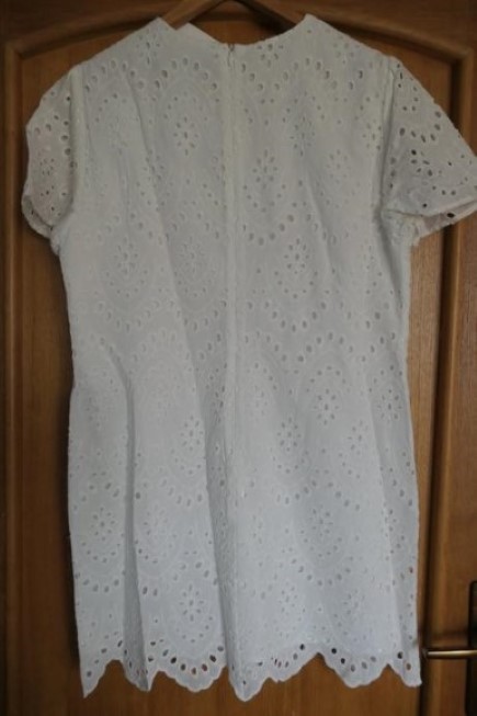 Zara nadherne letne nadcasove madeirove saty l, zara,l