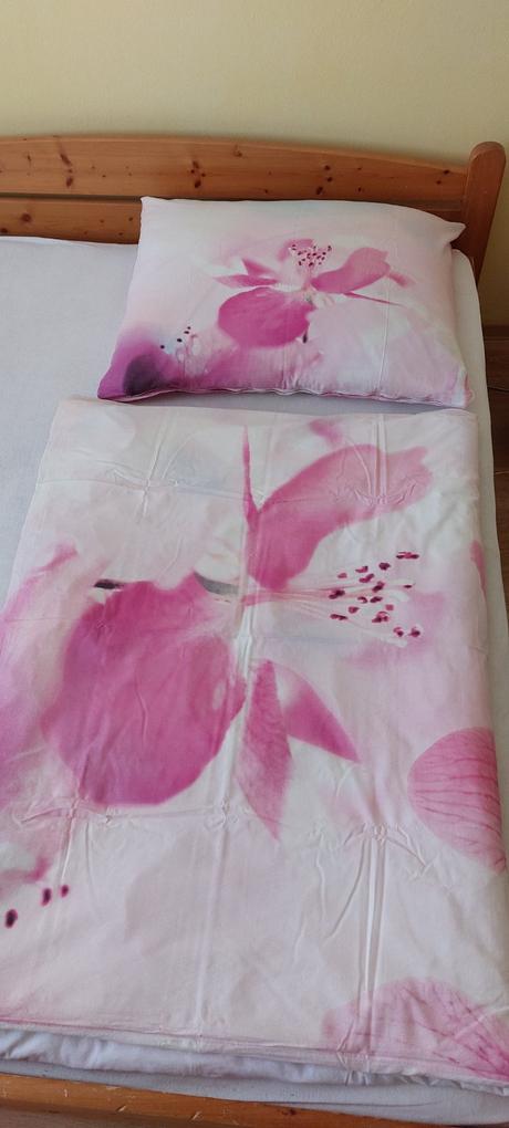 Ružové posteľné obliečky, 