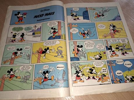 Retro časopis mickey mouse,