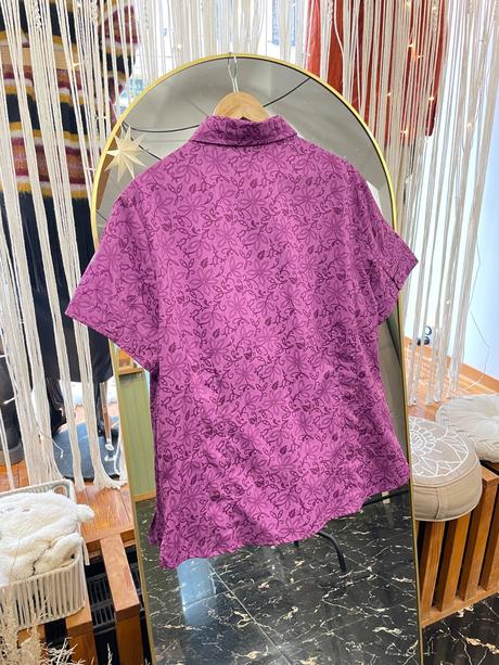 Turistická vzorovaná košeľa pre moletky, 46