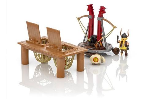 Playmobil ako vycvičiť draka katapult / prak oviec,