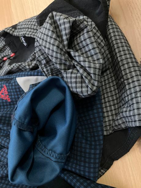 2x turisticke nohavice, kugo,134