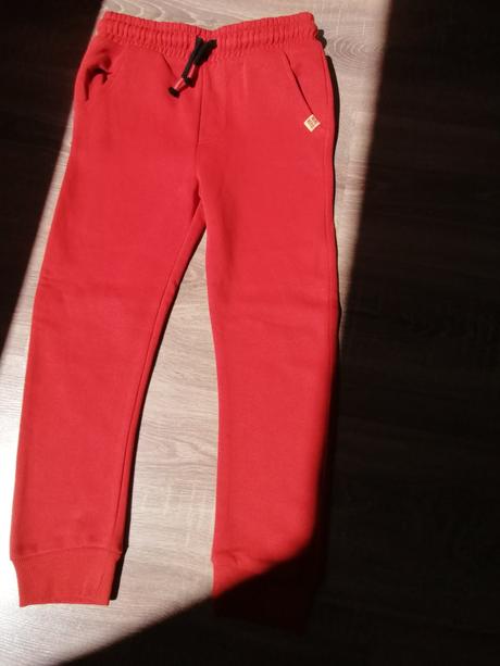 Tepláky tehlovej farby, f&f,122