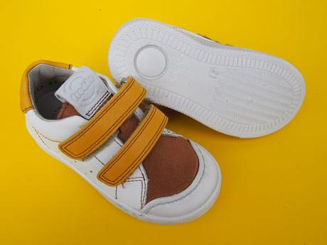 Detské kožené topánky froddo white/cognac, froddo,21 / 22 / 26 / 30