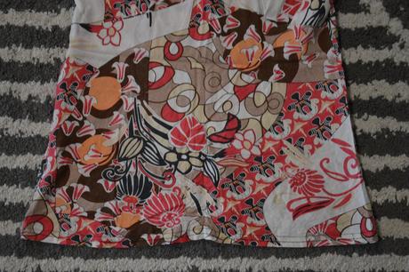 Vzorované tielko, s