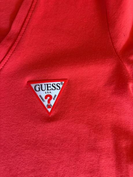 Guess original tričko raz oblečené, guess,s