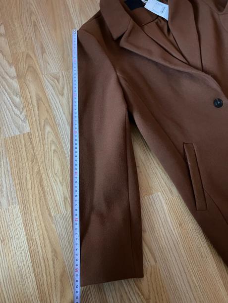 Hnedý kabát, c&a,xxl