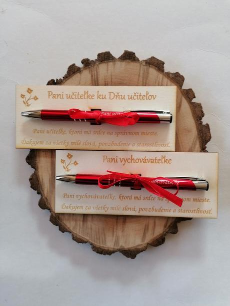 Darček pre učiteľky, _ov a vychovávateľky s perom, 