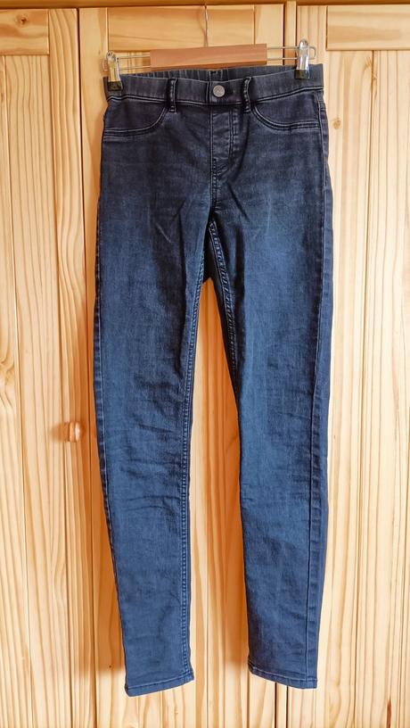 Dámske elastické džínsy - džegínsy, veľkosť 34/xs, esmara,34