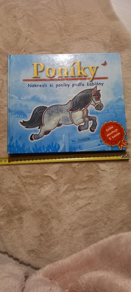 Kniha poníky,