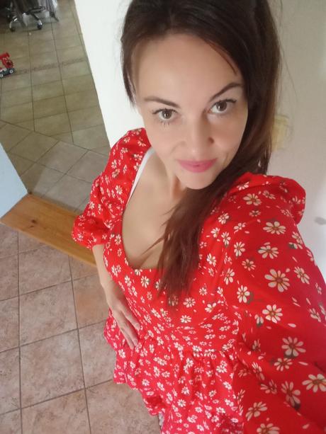 Kvetinové volanove saty, m