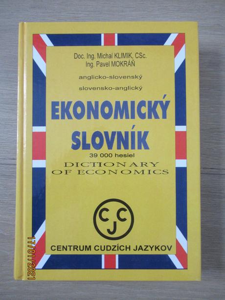 Kniha ekonomický slovník, 