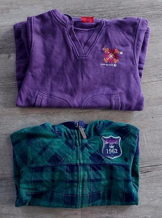 2 x teplé mikiny, crashone,146