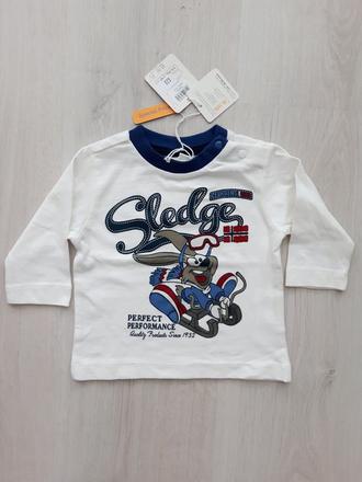 Chlapčenské tričko so zajačikom a nápismi (62), fagottino,62