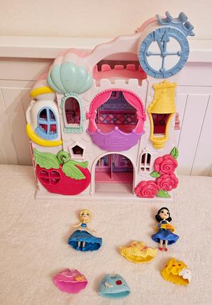 Disney princess hrad s bábikami,