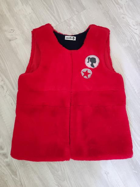 Plyšová vesta- smooch, 116