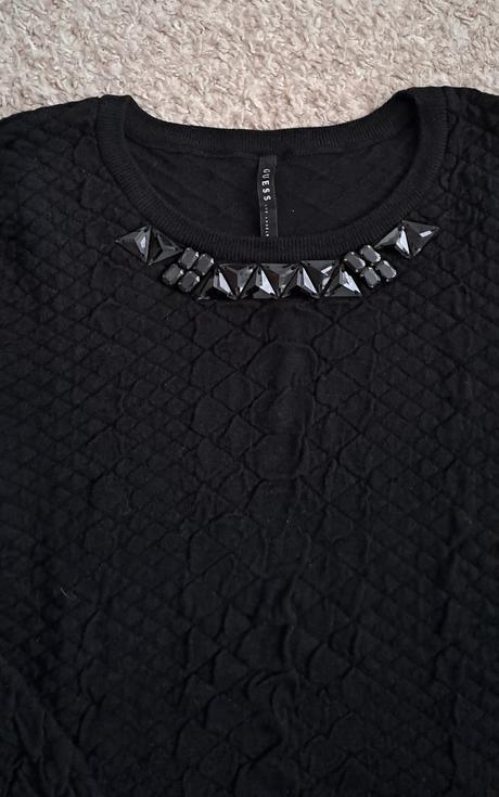 Guess cierny svetrik, guess,s