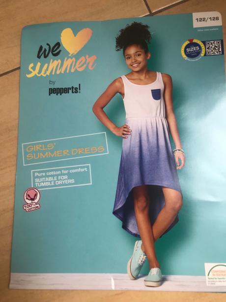Šaty 6-8 rokov, pepperts,128