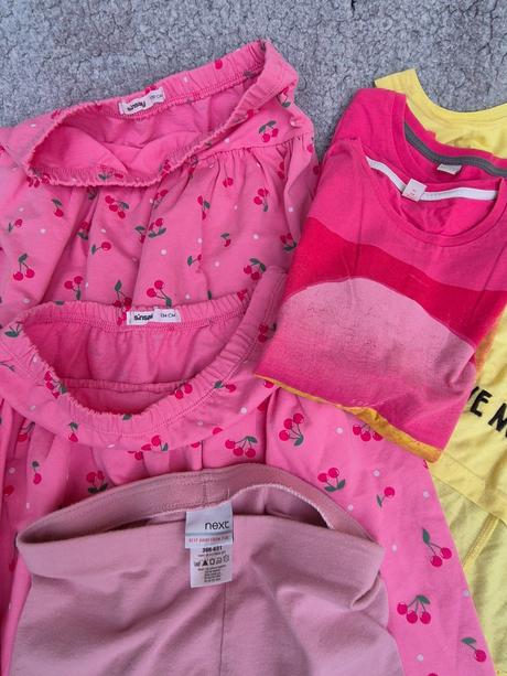 Letny set tričká a sukne 128, 122–134