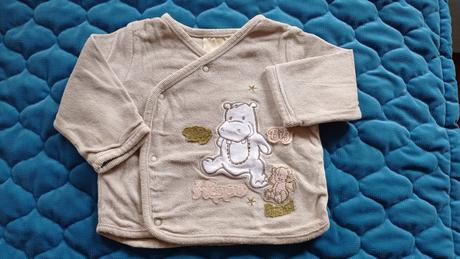 Zavinovacia mikina velurova hroch, 62