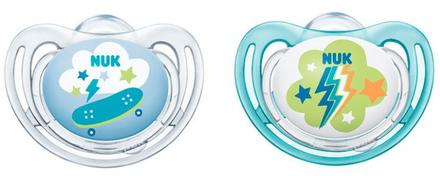 Nuk dojčenský cumlík freestyle 0-6m, 2ks, nuk