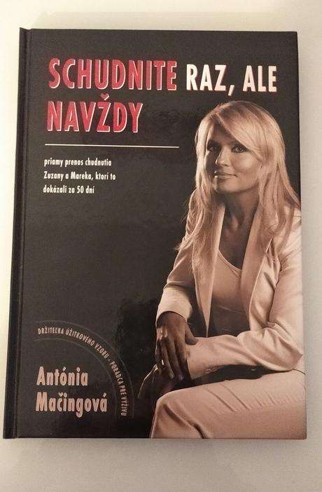 Kniha schudnite raz, ale navždy,
