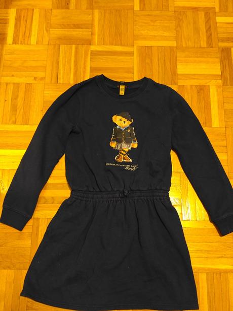 Ralph lauren bear dievčenské šaty 12-14r., ralph lauren,158