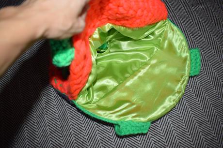 Pletená taška- kabelka, 