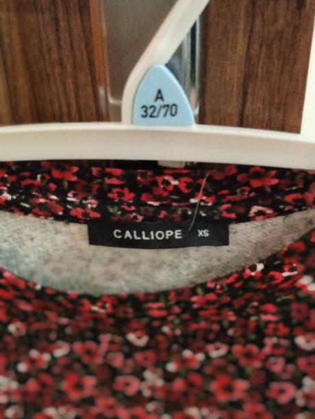 Kvetinová mikina, calliope,xs