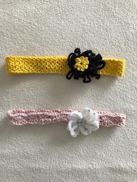 Háćkované čelenky 6 mesiacov- 2 roky,