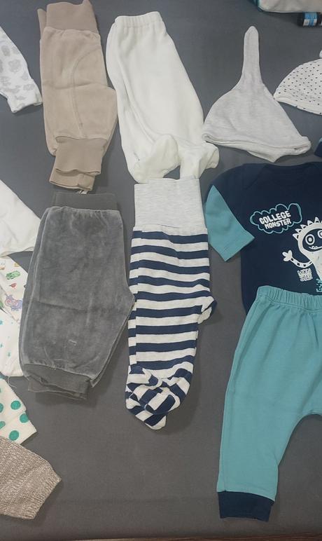 Balík oblečenia chlapec zima 62, 50–62