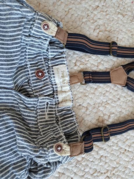 Kratke nohavice na traky, lupilu,80