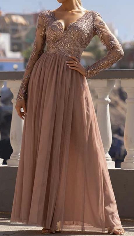 Medené spoločenské šaty, l