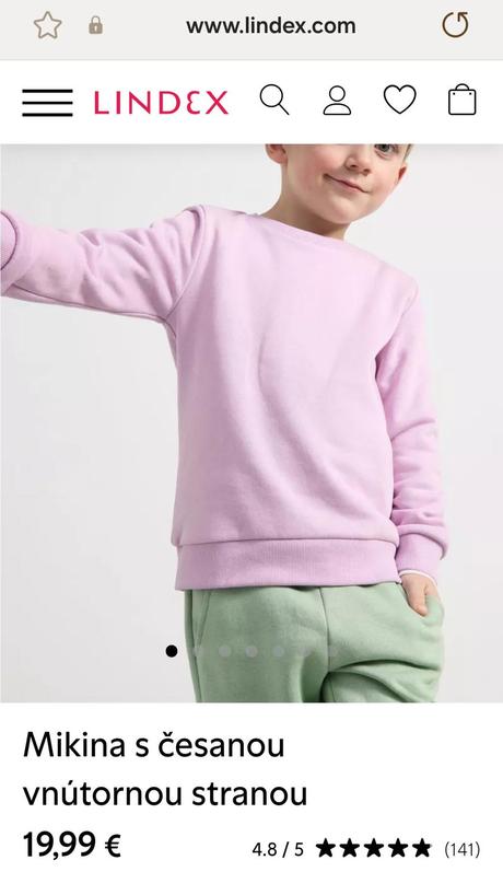 Teplakova mikina lindex top stav, lindex,134