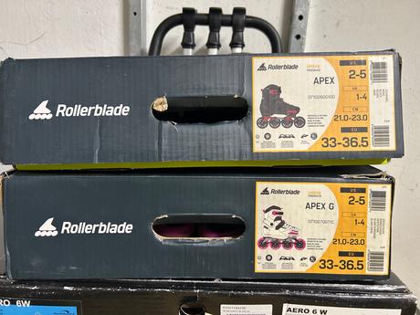 Rollerblade apex inline korčule vel. 33-36,5, rollerblade,34