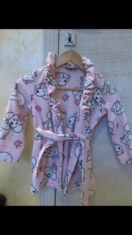 Dievčenský župan 6-7, original marines,122